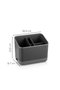 Hermia 2LIBNM-8052 Organizador de Plástico, Antracita, Juego de 2 Piezas